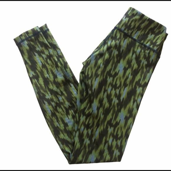 Lululemon 31" long Full-length Wunder Under Print Leggings Size 4 - Picture 5 of 8